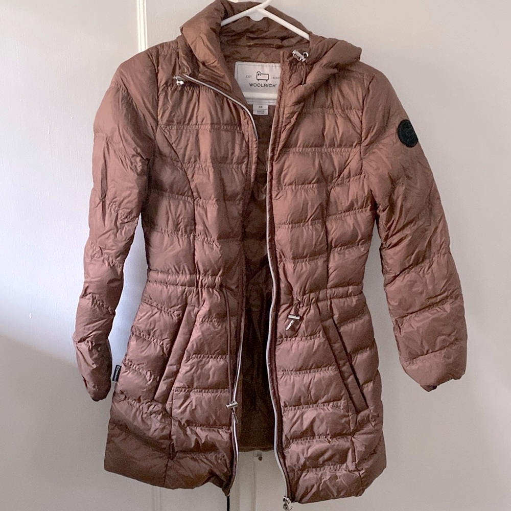Woolrich lightweight down coat